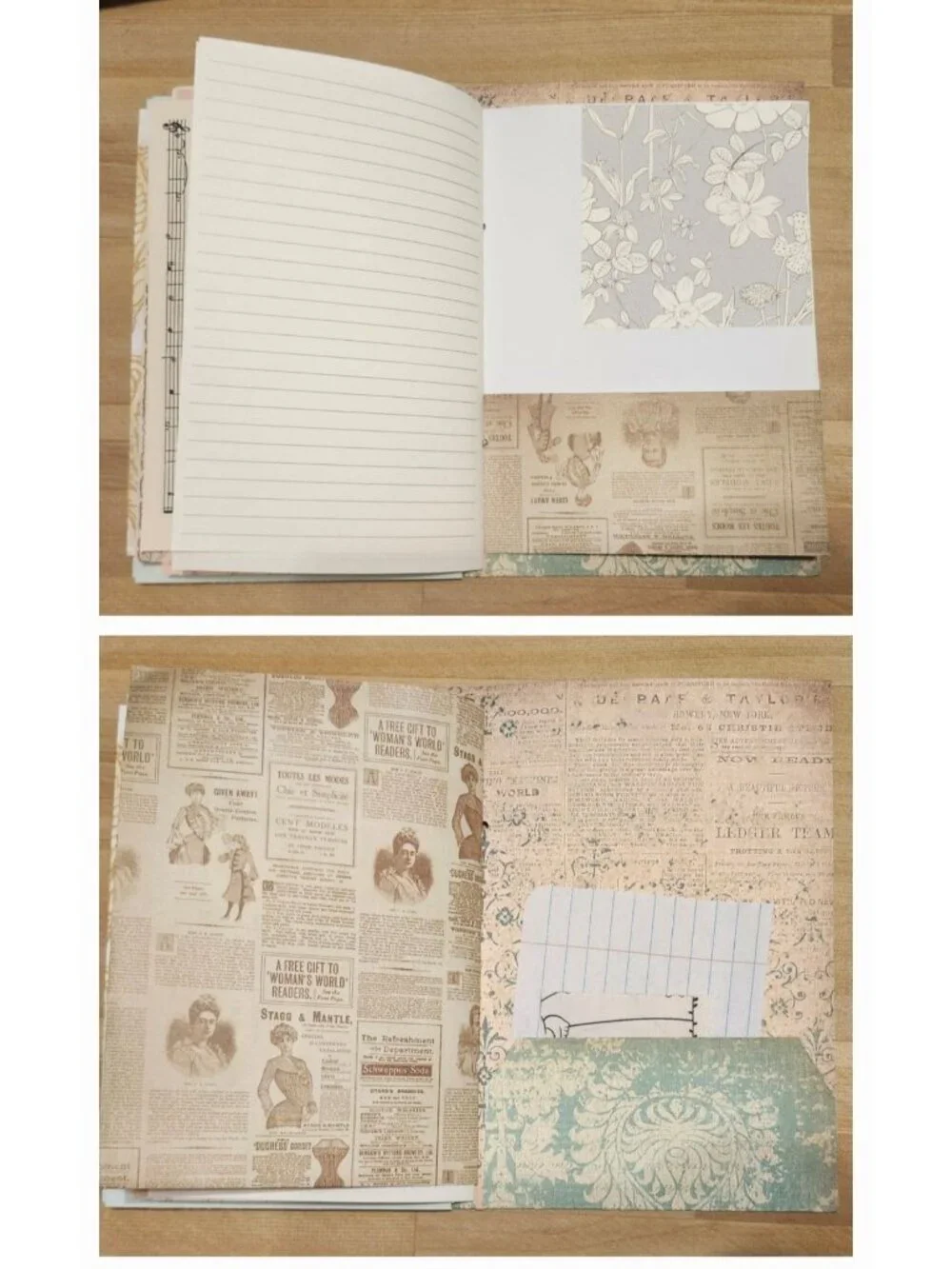 Handmade junk journal